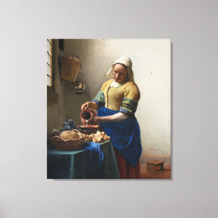 Toile Trayeuse par Johannes Vermeer