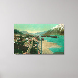 Toile Treadwell, AK et ville et Juneau de Douglas dedans