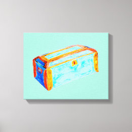 Toile Treasure Box Canvas Imprimer