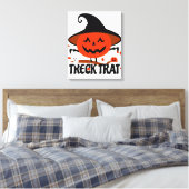 Toile Treck Trat Citrouille Sourire (Insitu(Chambre))