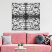 Toile Tree Bark Black And White Photo Closeup Pattern (Insitu(Salon))