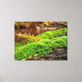 Toile Tree Bark in Autumn Moss - (Recto)