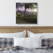 Toile Tree Blowing in the Wind During a Thunder Storm (Insitu(Chambre))