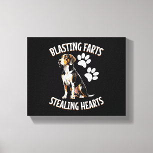 Toile Treeing Walker Coonhound Chover Propriétaire de ch