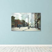 Toile Tremblement de terre de 1906, troisième rue du feu (Insitu (Plancher de Bois))