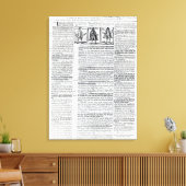 Toile Trente et deux extrêmes de ces temps (Insitu(Salon))