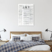 Toile Trente et deux extrêmes de ces temps (Insitu(Chambre))