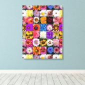 Toile Trente Fleurs (Insitu (Plancher de Bois))