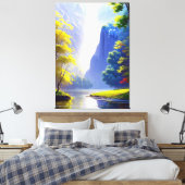 Toile Très Belle Nature Serene Peinture Paysage (Insitu(Chambre))