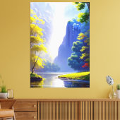 Toile Très Belle Nature Serene Peinture Paysage (Insitu(Salon))