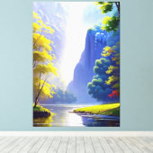 Toile Très Belle Nature Serene Peinture Paysage (Insitu (Plancher de Bois))