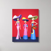 Toile Tres Catrinas (Recto)