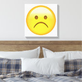 Toile Très triste - Emoji (Insitu(Chambre))