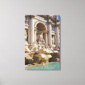 Toile Trevi fountain (Recto)