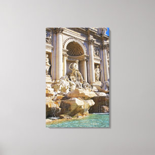 Toile Trevi fountain