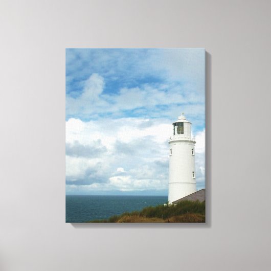 Toile Trevose Head Phare Cornwall Angleterre (Recto)