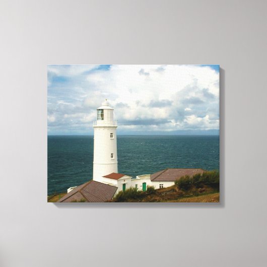 Toile Trevose Head Phare Cornwall Angleterre (Recto)
