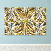 Toile Triangle Art 2 (Insitu (Plancher de Bois))