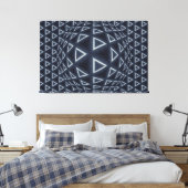 Toile Triangle Mondial (Insitu(Chambre))