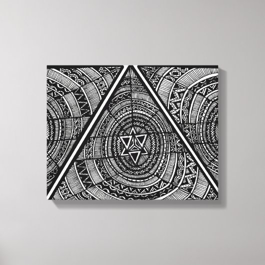 Toile Triangle tribal (Recto)