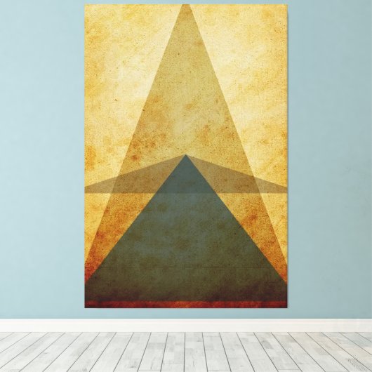 Toile Triangles (Insitu (Plancher de Bois))