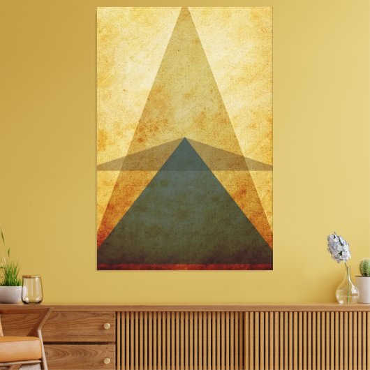 Toile Triangles (Insitu(Salon))