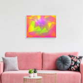 Toile Triangles et rectangles Abstraits (Insitu(Salon))