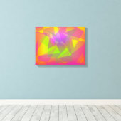 Toile Triangles et rectangles Abstraits (Insitu (Plancher de Bois))