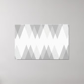 Toile Triangles gris (Recto)