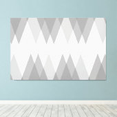 Toile Triangles gris (Insitu (Plancher de Bois))