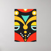 Toile Tribal africain de Rasta (Recto)