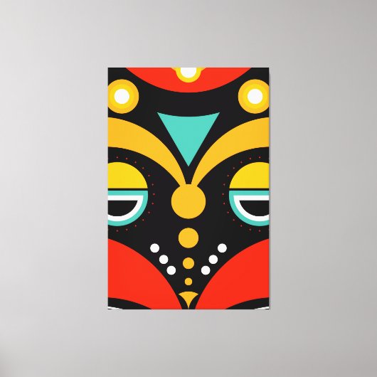 Toile Tribal africain de Rasta (Recto)