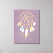 Toile Tribal Dreamcatcher Boho Purple (Recto)