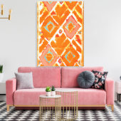 Toile Tribal Orange II (Insitu(Salon))