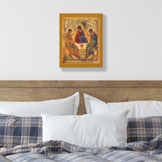 Toile Trinity Rublev à la table (Insitu(Chambre))