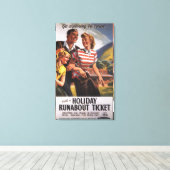 Toile Trio familial sur les fêtes Runabout Savings (Insitu (Plancher de Bois))