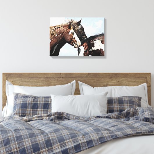 Toile Trio peint (Insitu(Chambre))