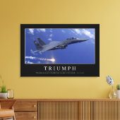 Toile Triomphe : Citation inspirante 1 (Insitu(Salon))