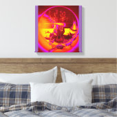 Toile Triple Déesse Hekate avec offrandes (Insitu(Chambre))