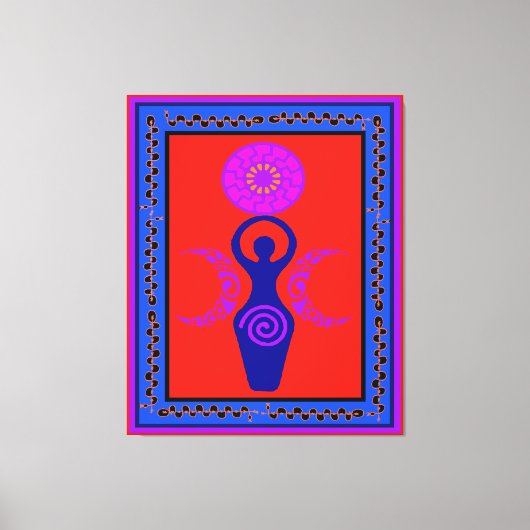 Toile Triple déesse Moon Phase Canvas Imprimer (Recto)