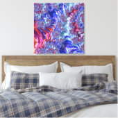 Toile Trippy coloré Super numérique Abstrait Fractal (Insitu(Chambre))