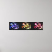 Toile Triptyque rose (Recto)