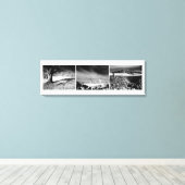Toile Triptyque Shepton Mallet (Insitu (Plancher de Bois))
