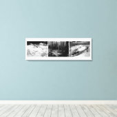 Toile Triptyque Shepton Mallet (Insitu (Plancher de Bois))