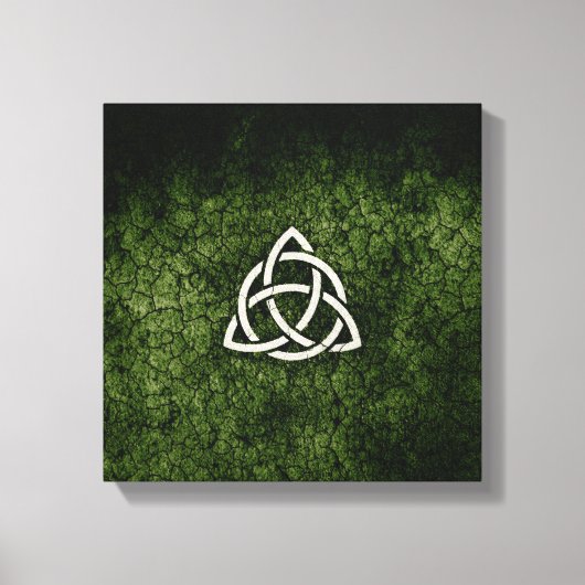 Toile Triquetra vert (Recto)