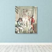 Toile Tristram Shandy, 1786 (Insitu (Plancher de Bois))
