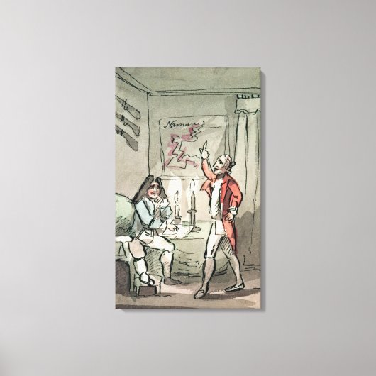 Toile Tristram Shandy, 1786 (Recto)