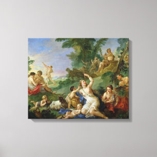 Toile Triumph de Bacchus