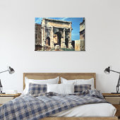 Toile Triumphal Arch of Septimius Severus, dedicated (Insitu(Chambre))