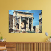 Toile Triumphal Arch of Septimius Severus, dedicated (Insitu(Salon))